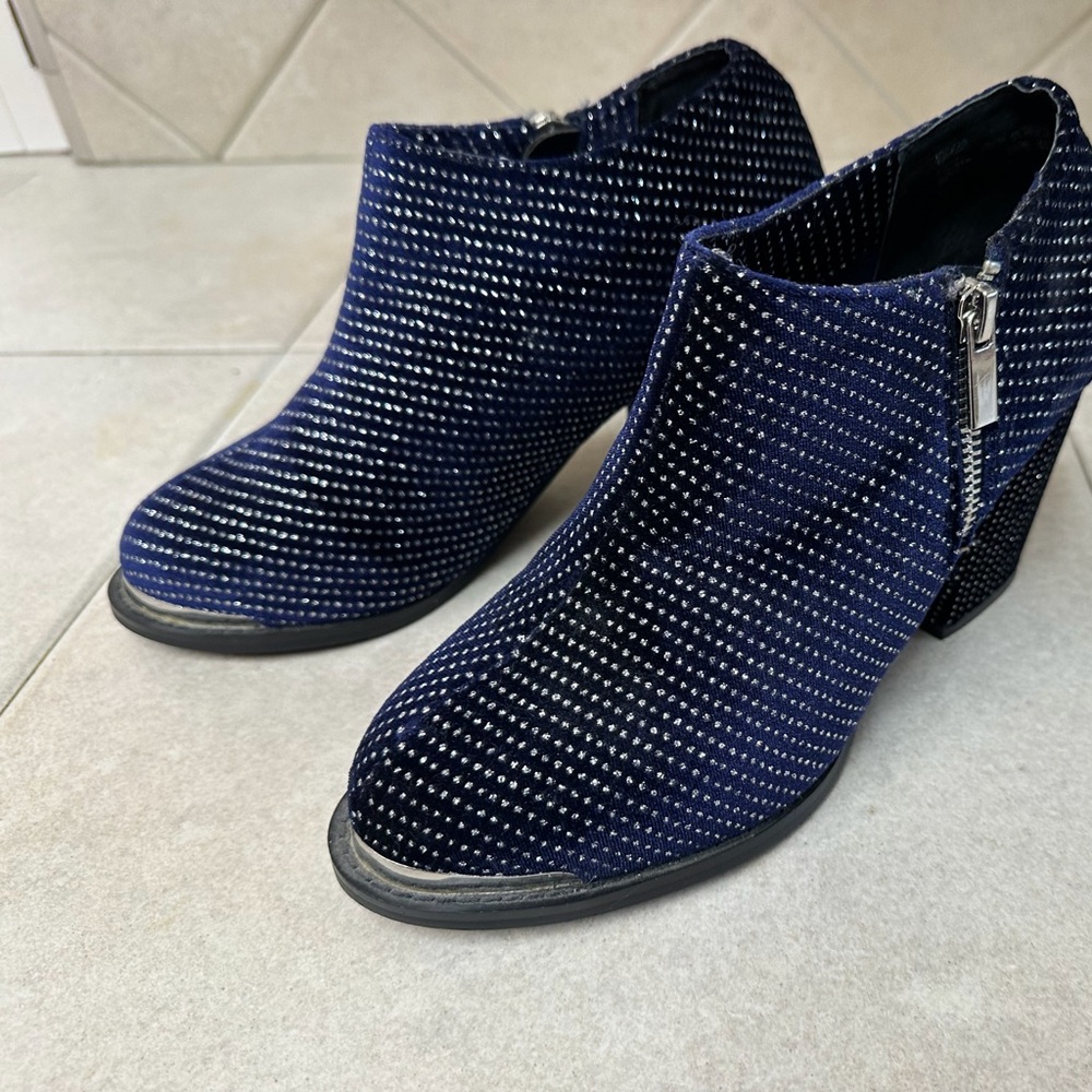 Sparkly Joan Boyce low cut boots - Size 6 1/2